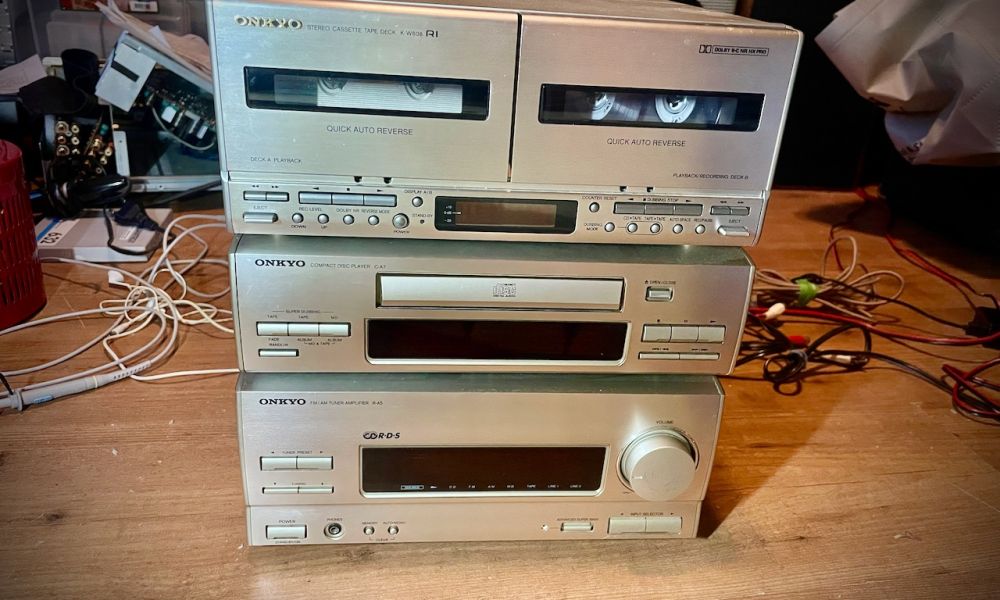 Onkyo R-A5 audioset uit 1998