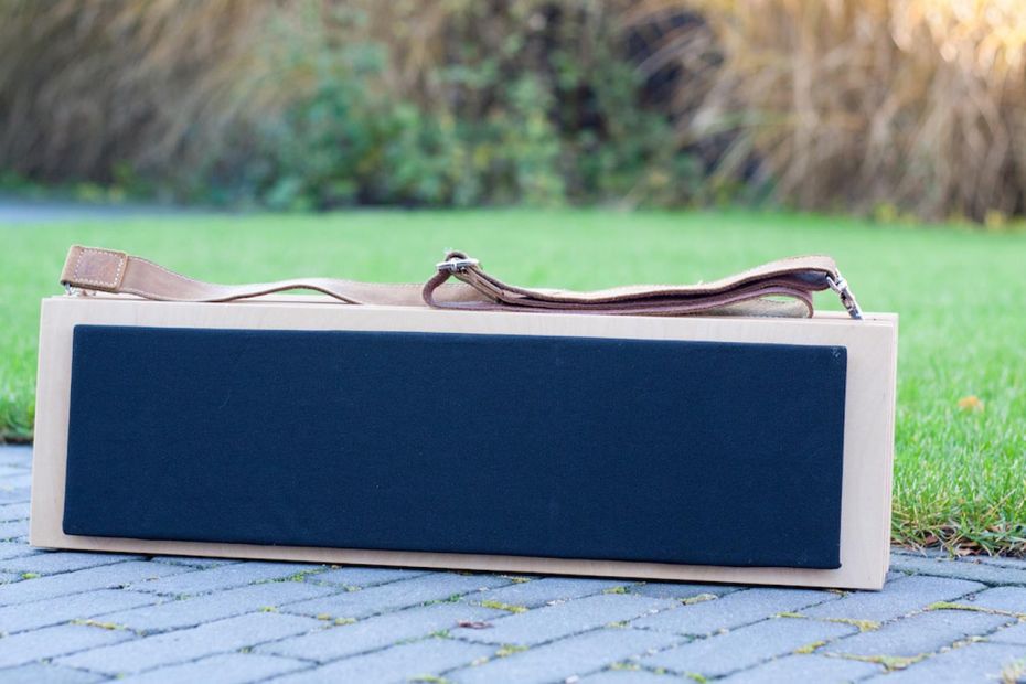 BT speaker hout in lagen