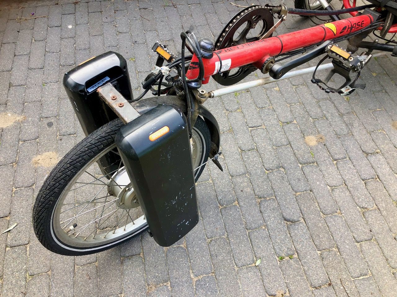 Trapondersteuning op de Hase Kettwiesel