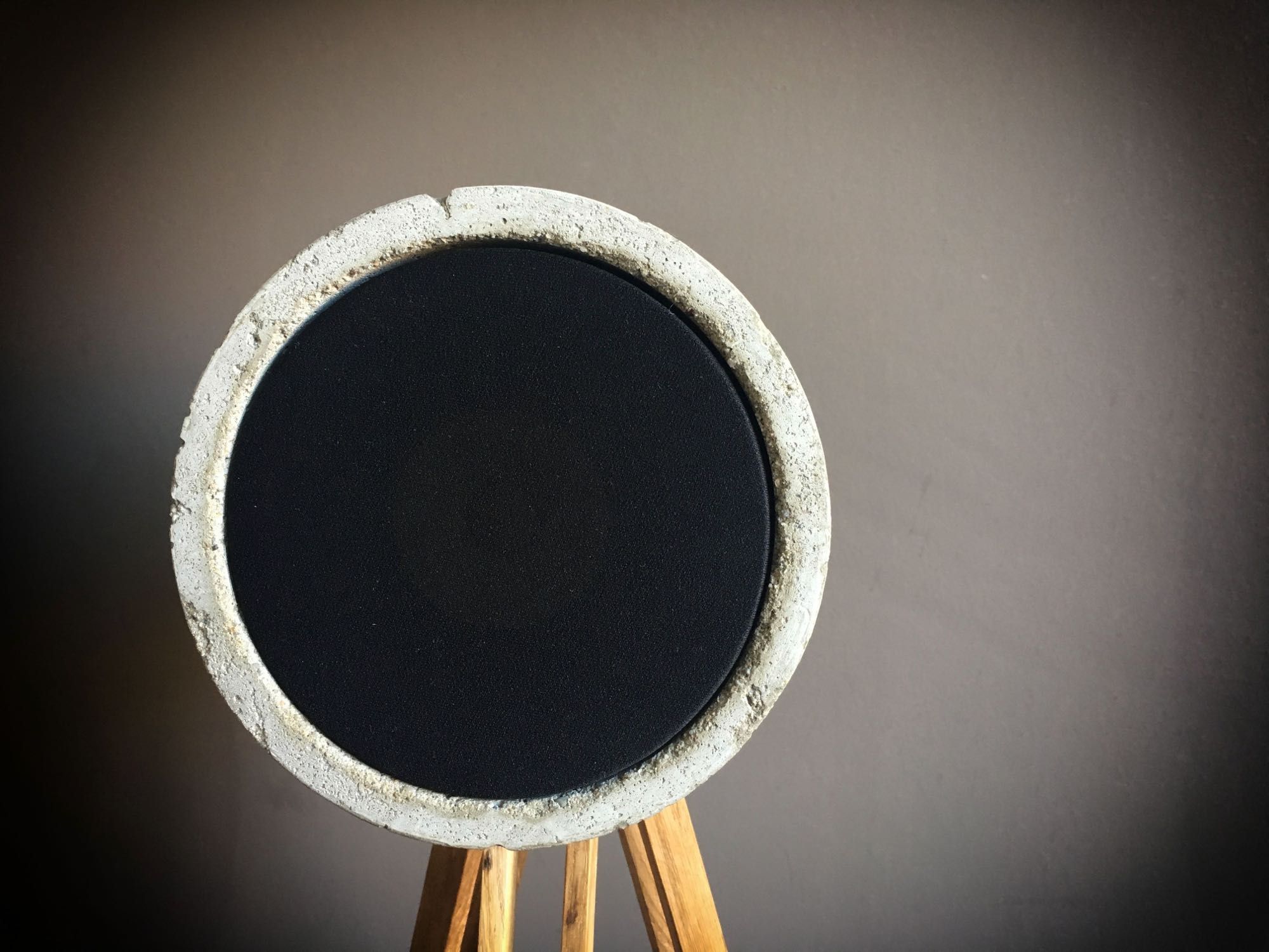 Mooie design betonnen luidspreker 