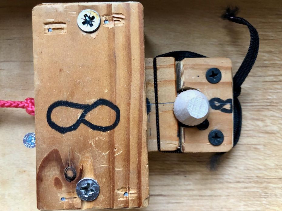 Stokvangspel systeem om stok los te laten