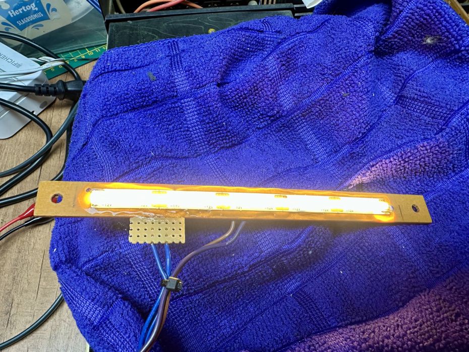 Nieuwe VU meter verlichting