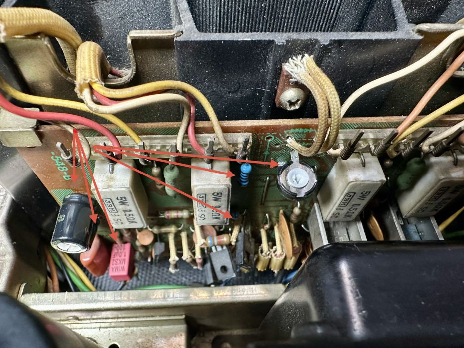 Pioneer SA-9500 mk2 eindversterkers gerepareerd