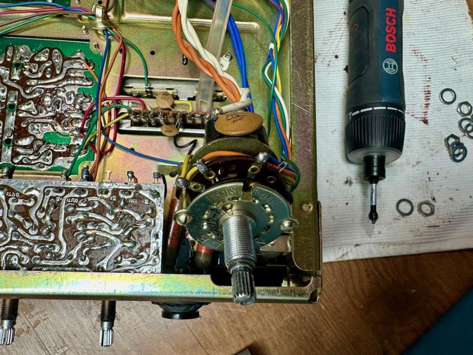 Pioneer receiver SX-770 reparatie