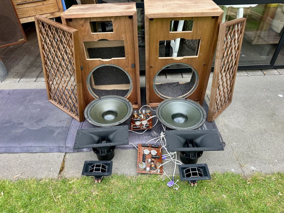 PIONEER CS-701A speakers open ter reparatie