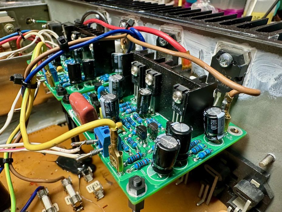 MX50 SE versterker printjes