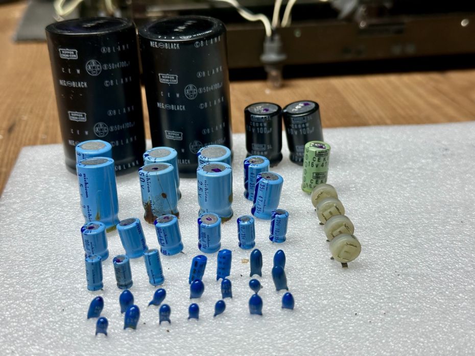 Yamaha CA-600 versterker na ultrasoon reiniging