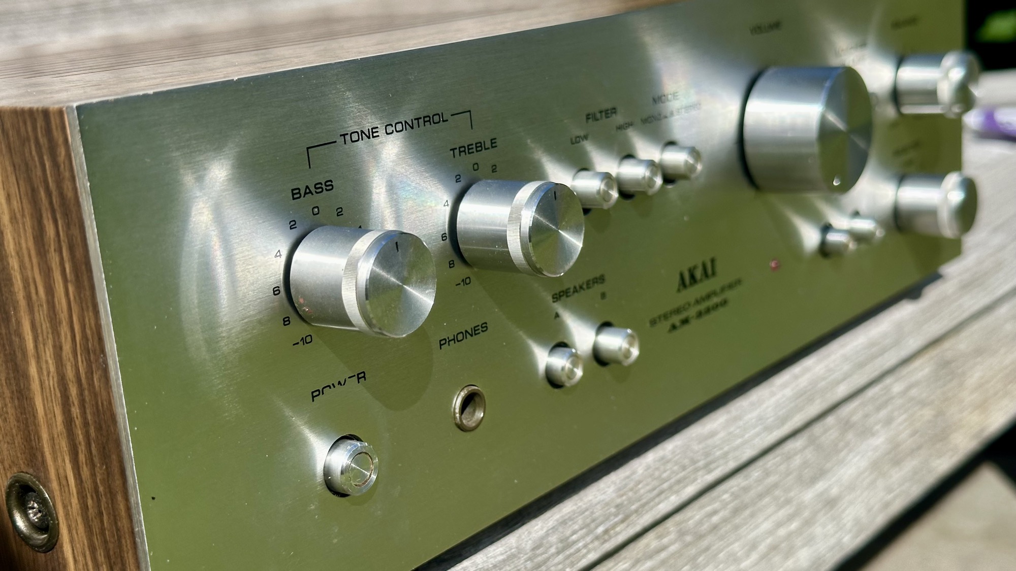 Akai AM-2200 versterker in nieuwstaat
