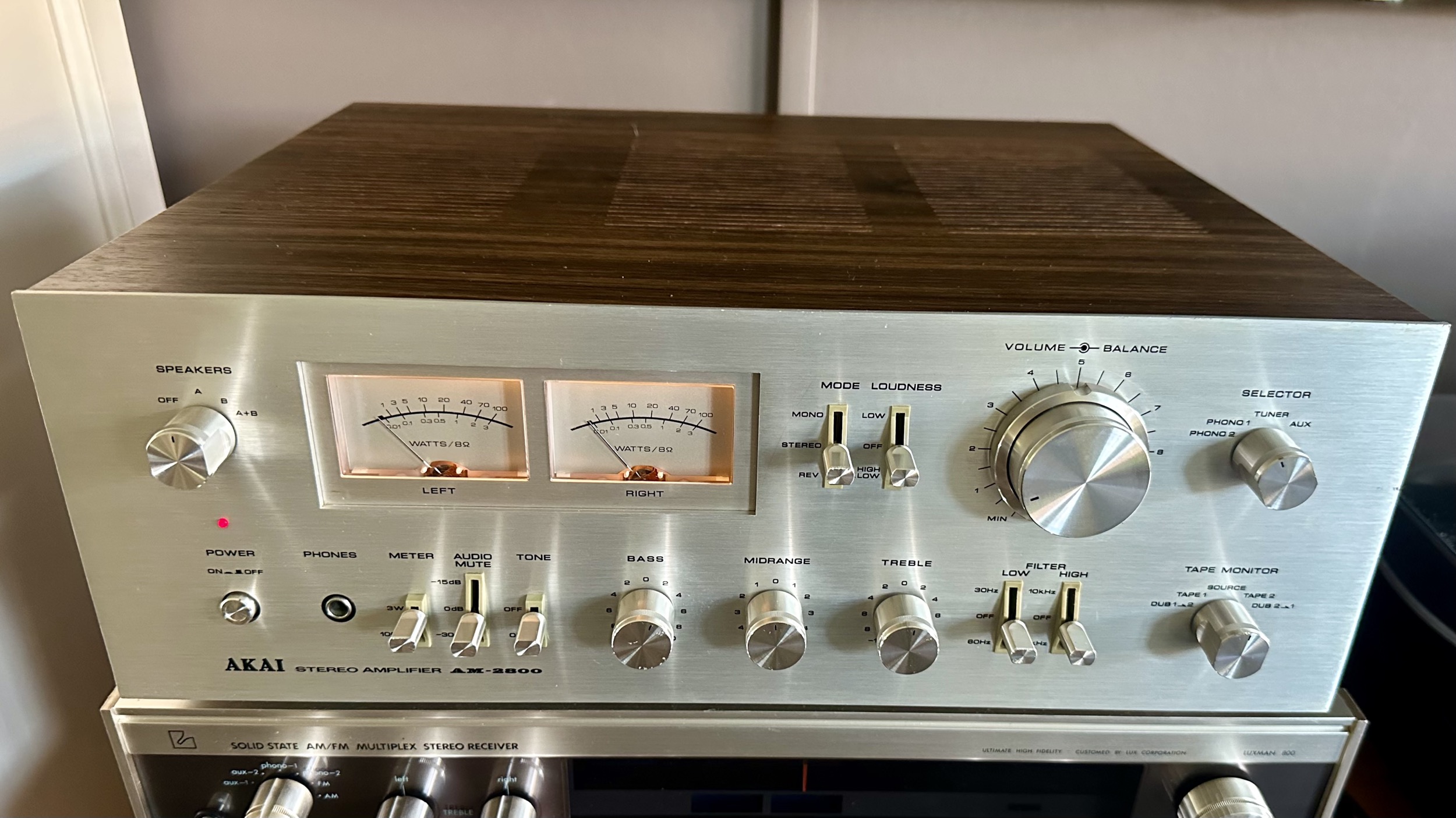 Akai AM 2800 eindresultaat