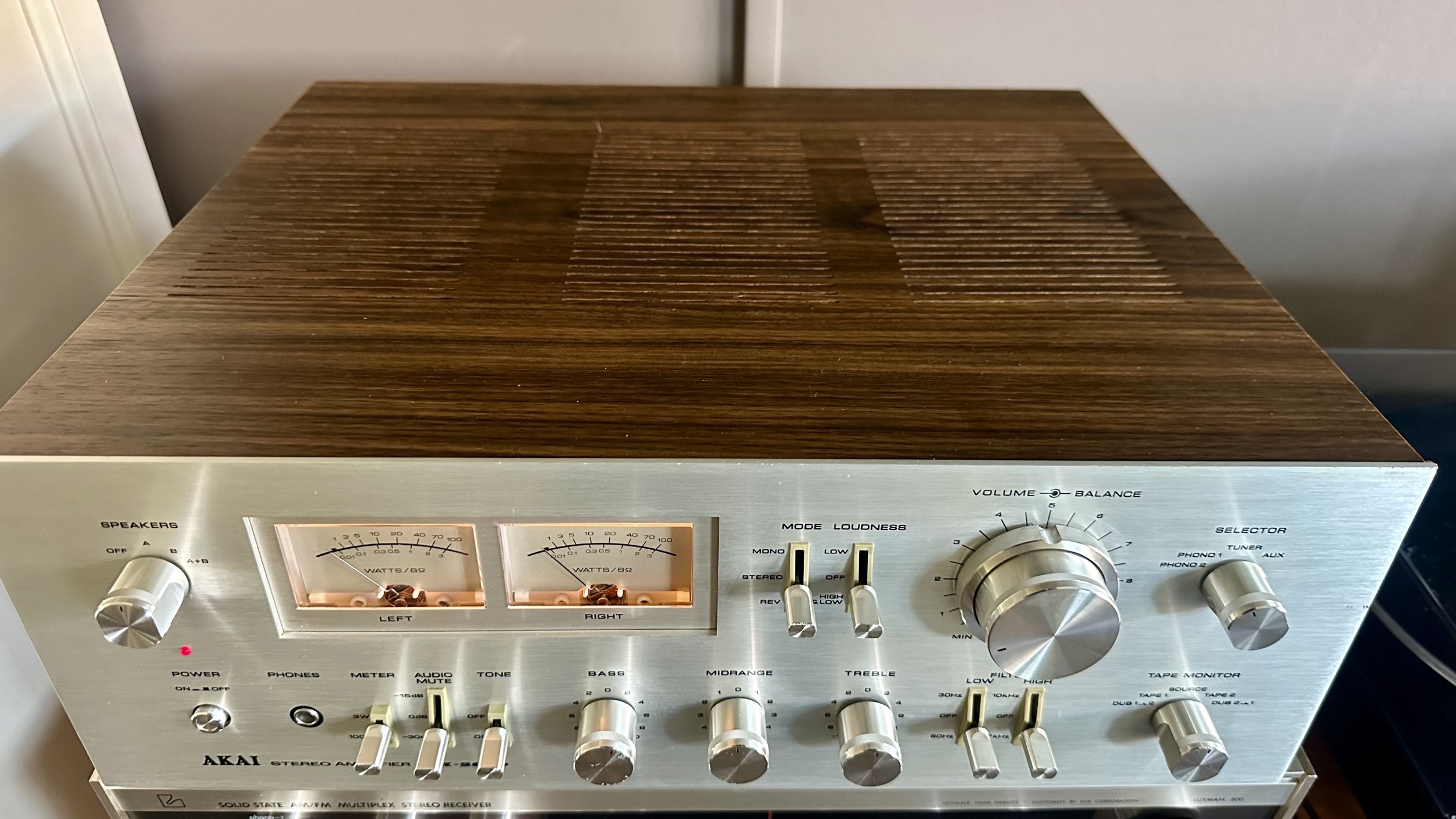 Akai AM 2800 eindresultaat