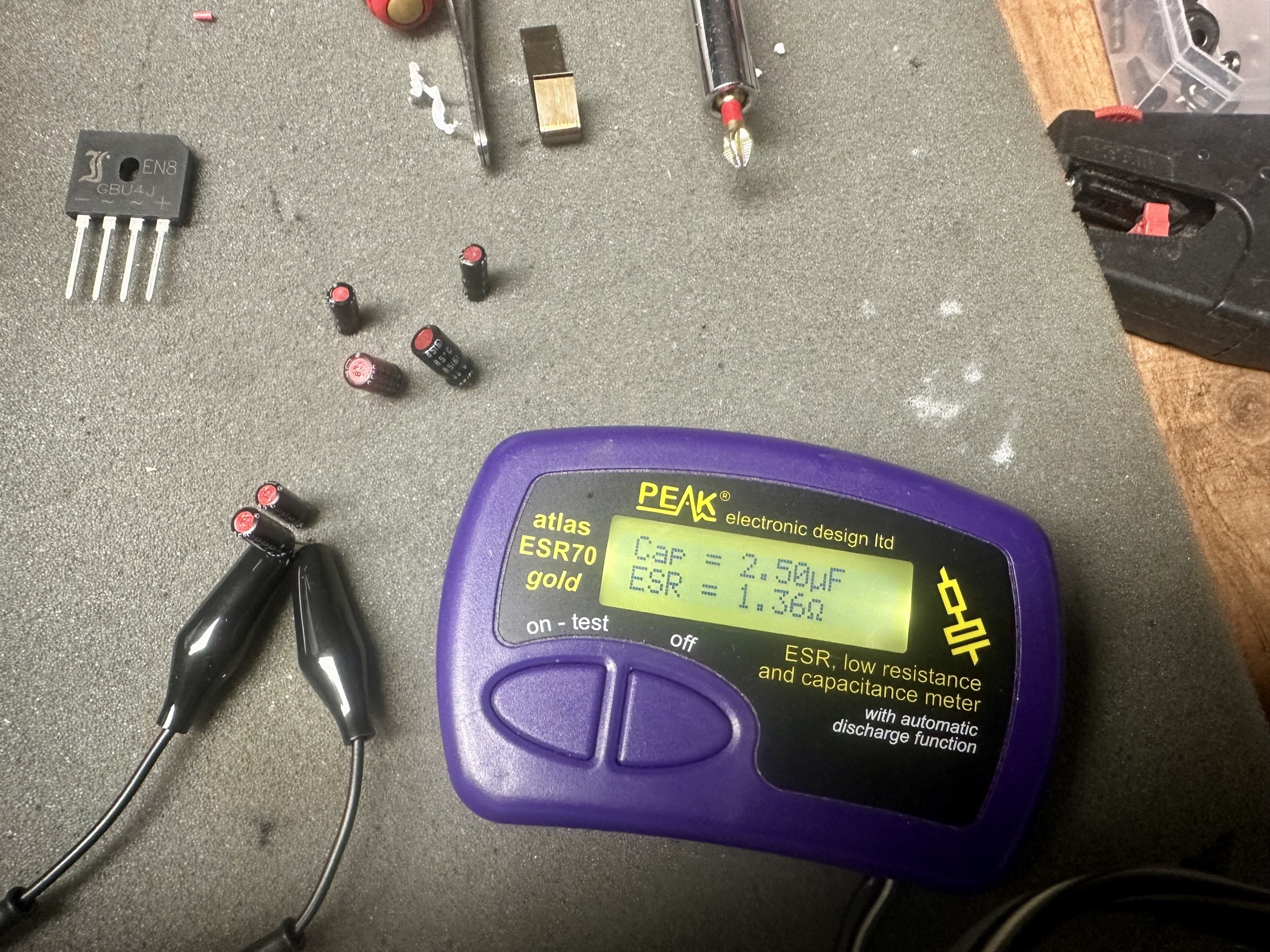 Koppelcondensator ter test