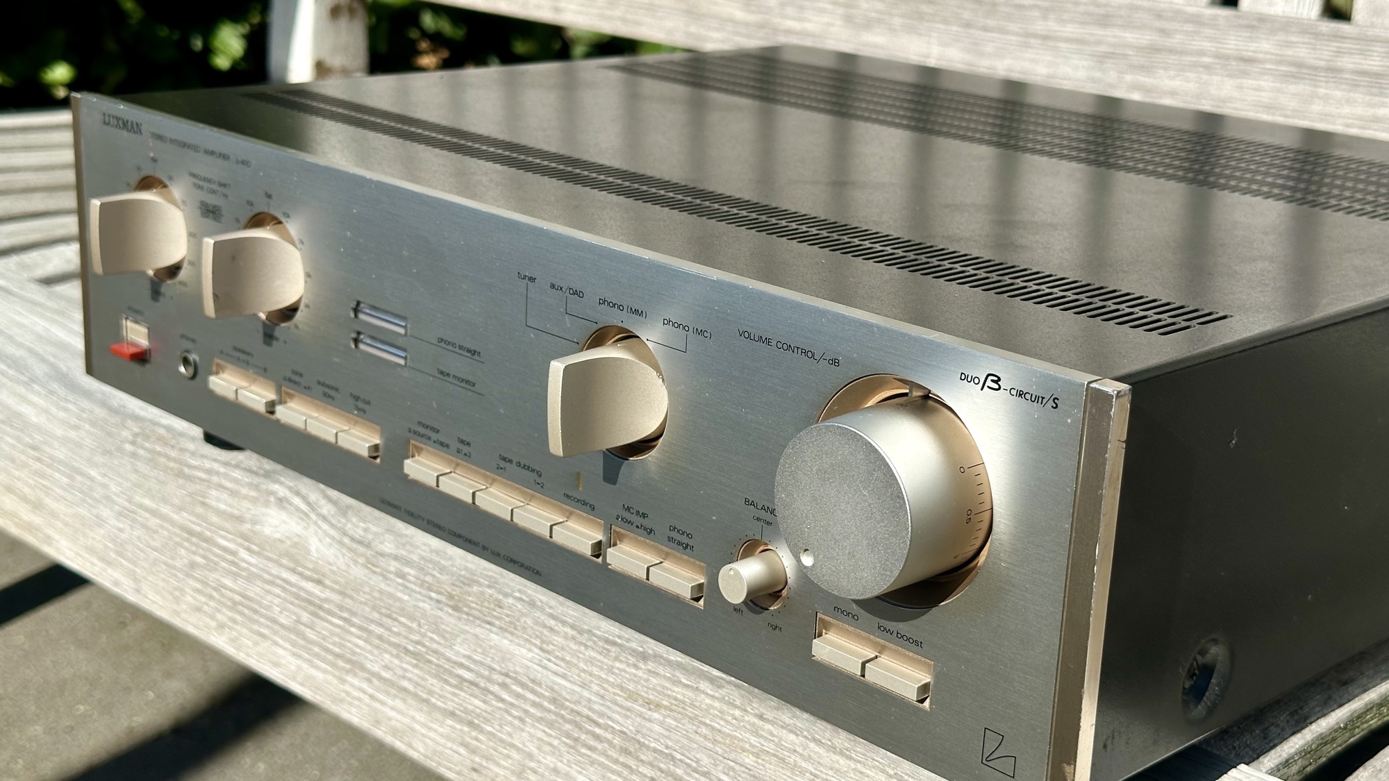 Luxman L-410 eindresultaat en weer als nieuw