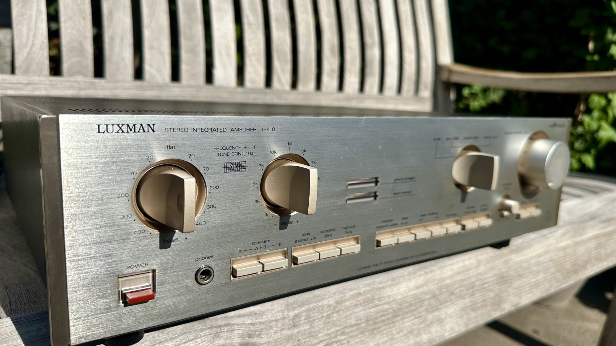 Luxman L-410 eindresultaat en weer als nieuw