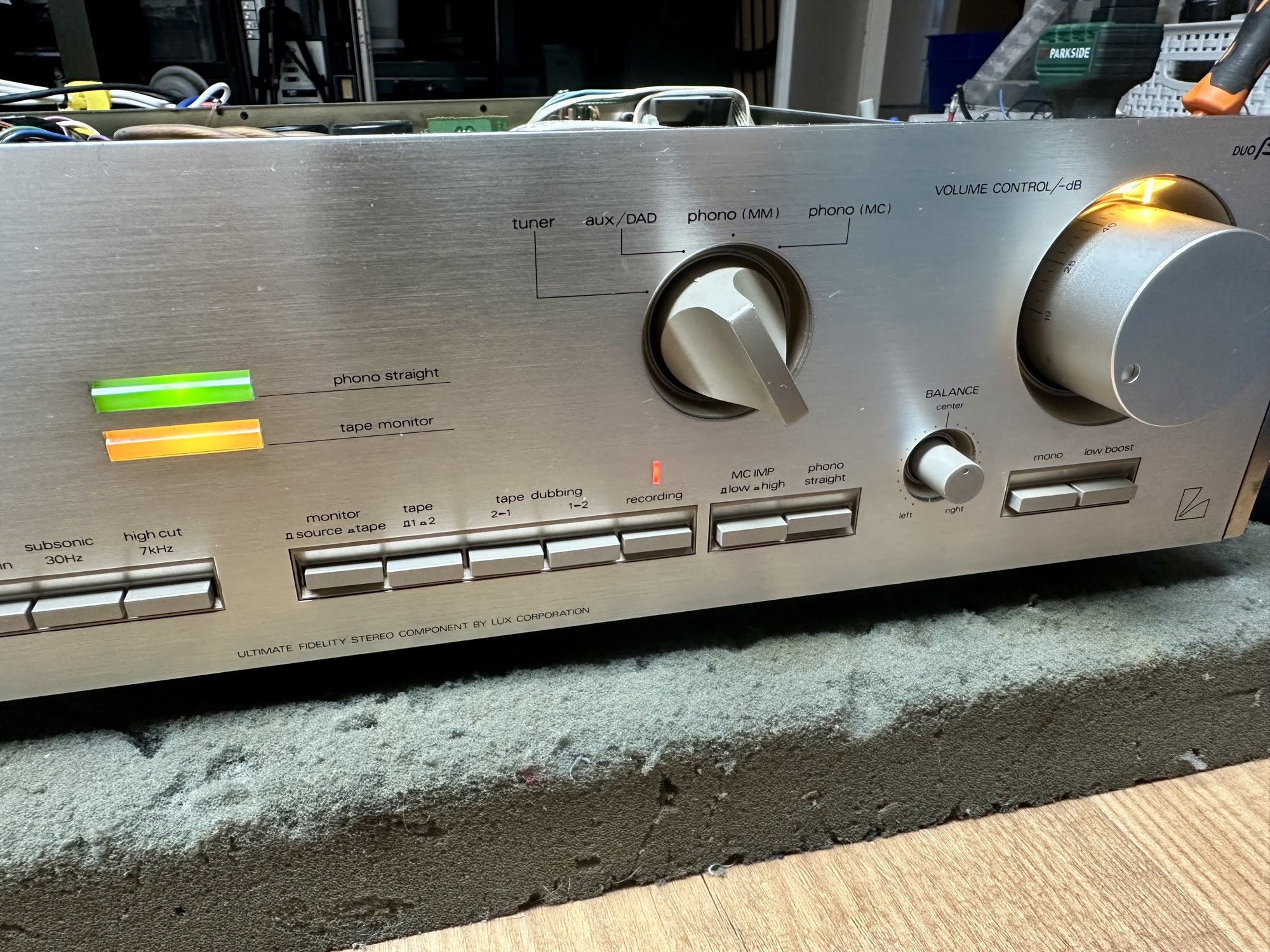 Luxman L-410 eindresultaat en weer als nieuw