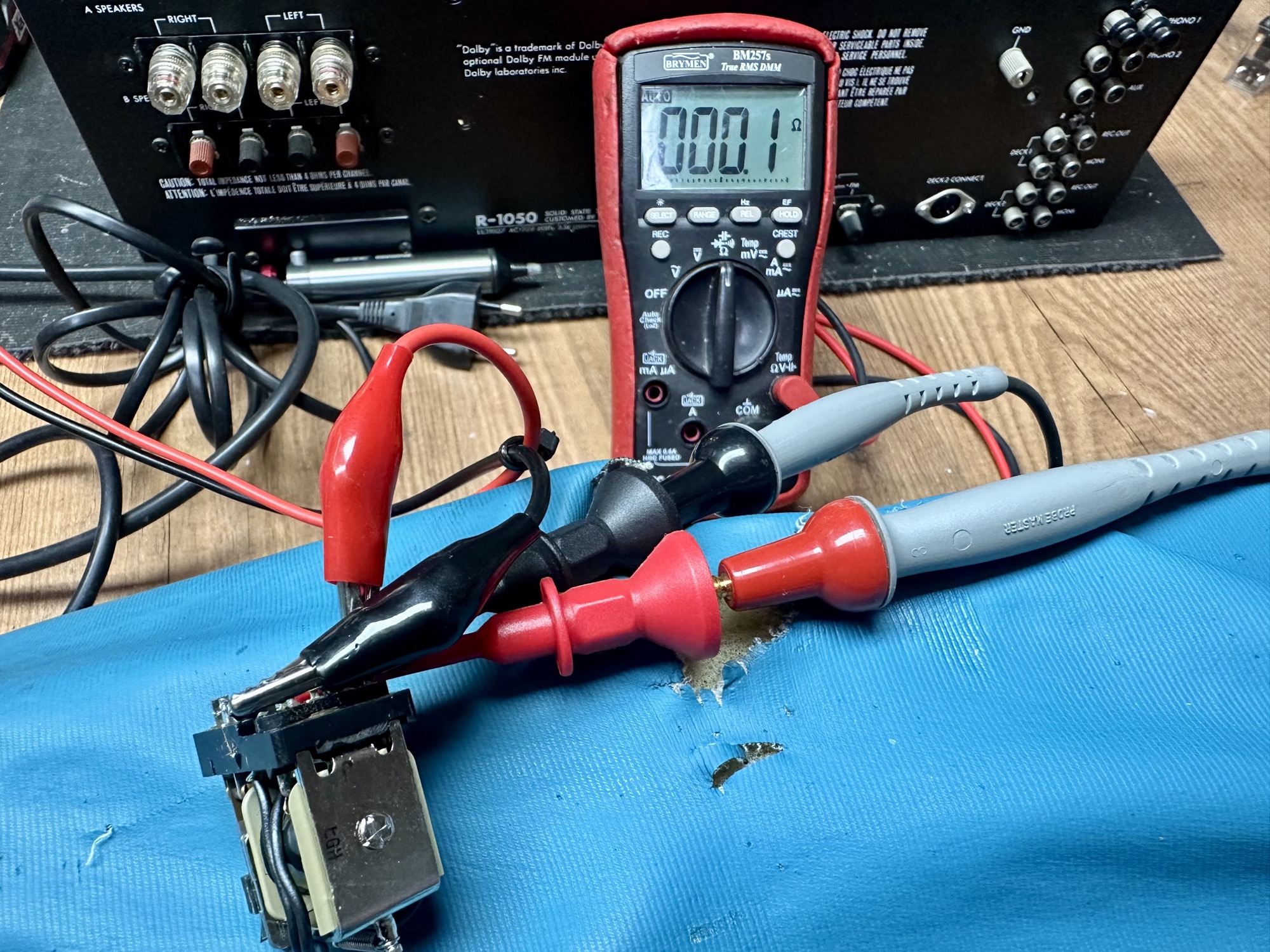 12volt luidspreker relais in perfecte conditie