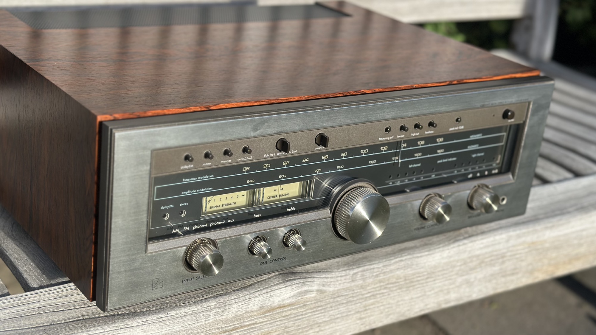 Prachtige Luxman receiver