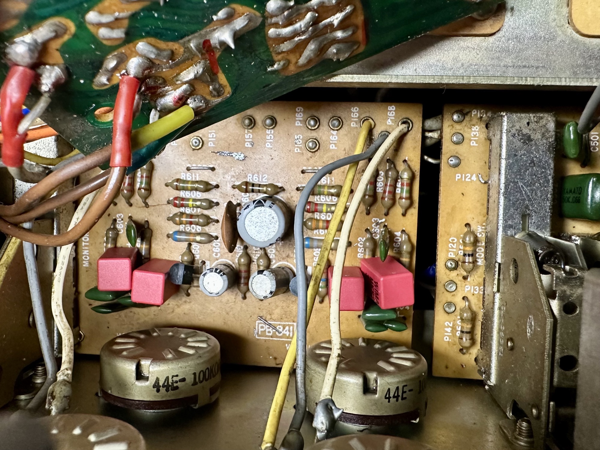 Luxman 800 Receiver koppelcondensator Wima