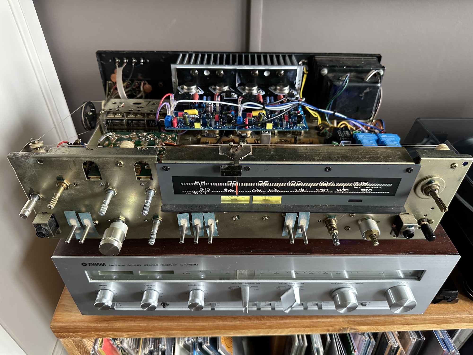 Luxman 800 Receiver Hybride QUAD 405 ter test