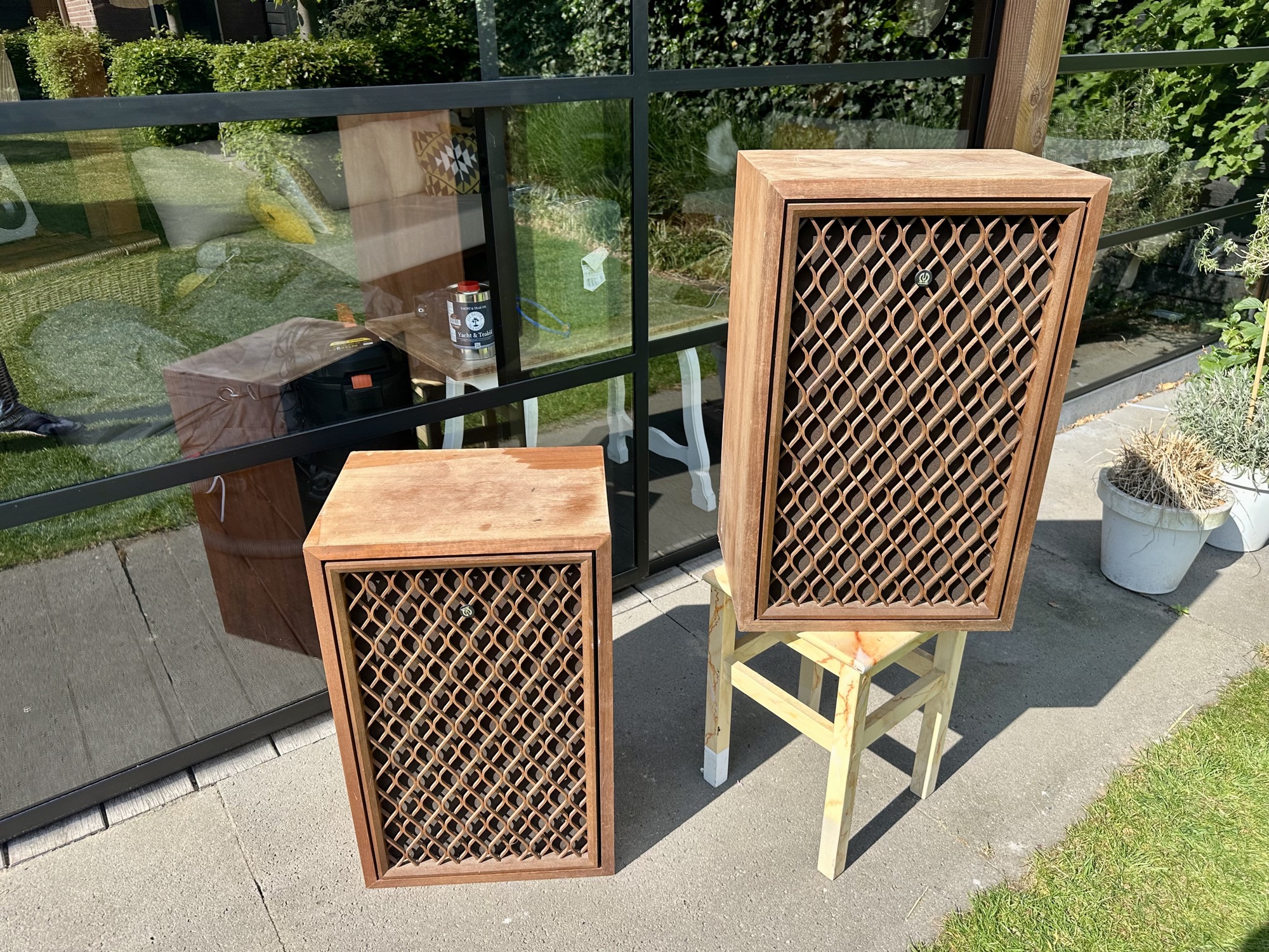 PIONEER CS-701A speakers met vochtschade