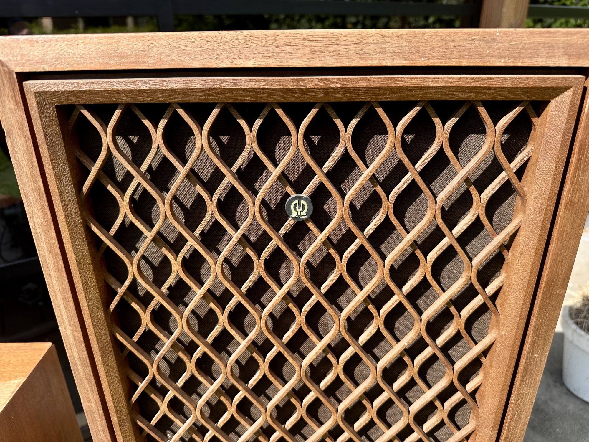 Kunststof frontje van PIONEER CS-701A speakers