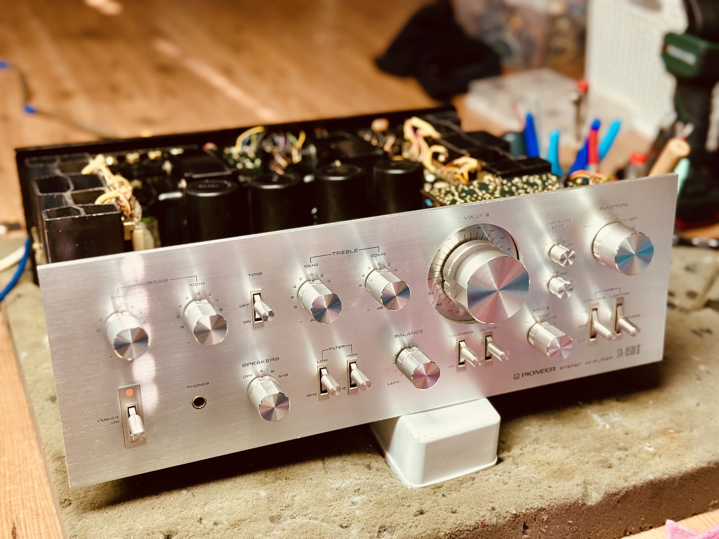 Pioneer SA-9500 II open ter test