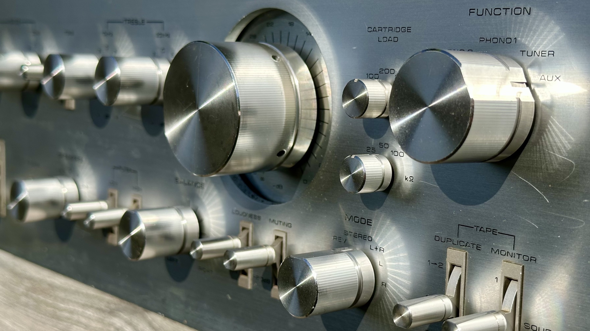 Gerepareerde Pioneer SA-9500 II eindresultaat
