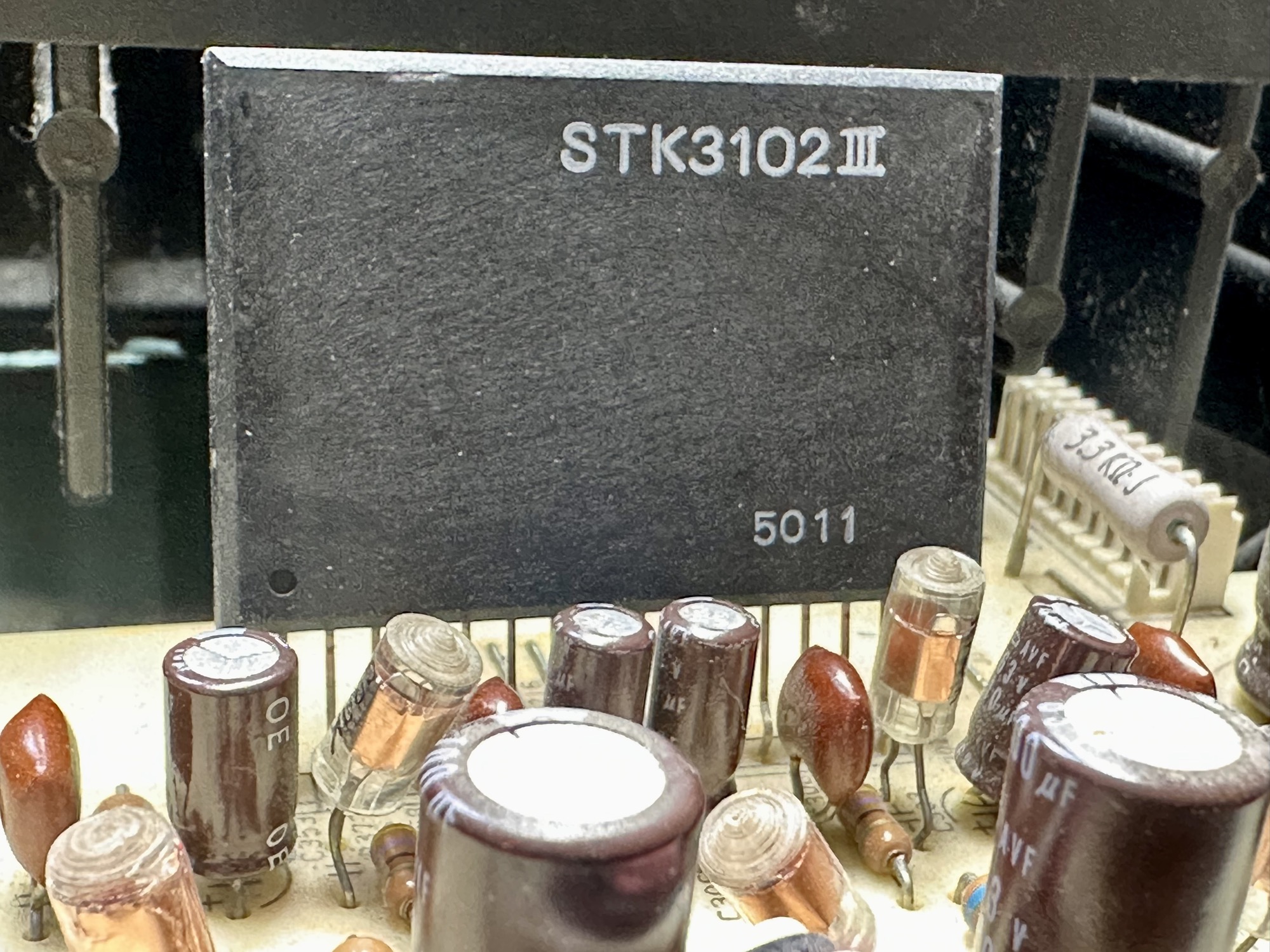 Printplaat met STK 3102 in Sony N55