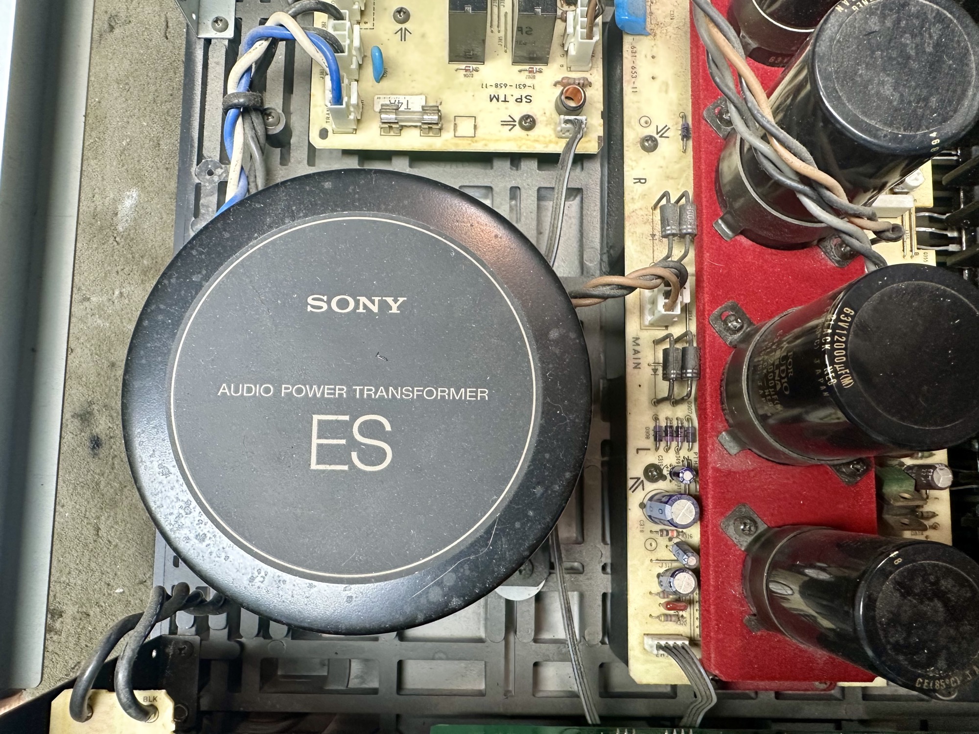 Ringkern transformator van Sony ES
