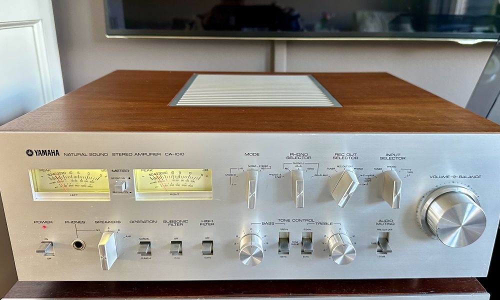 Yamaha CA-1010 versterker ter reparatie