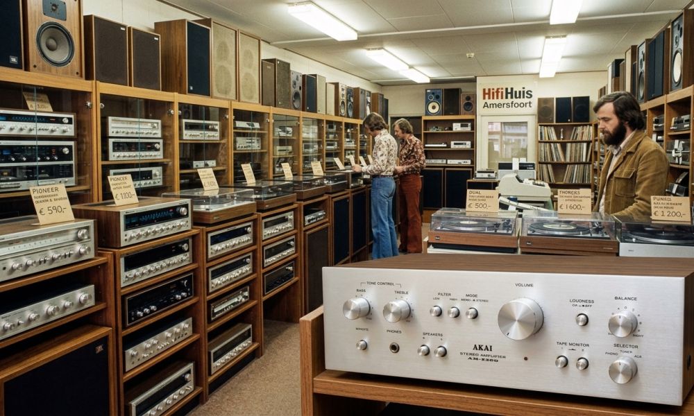 Akai AM-2200 versterker als nieuw