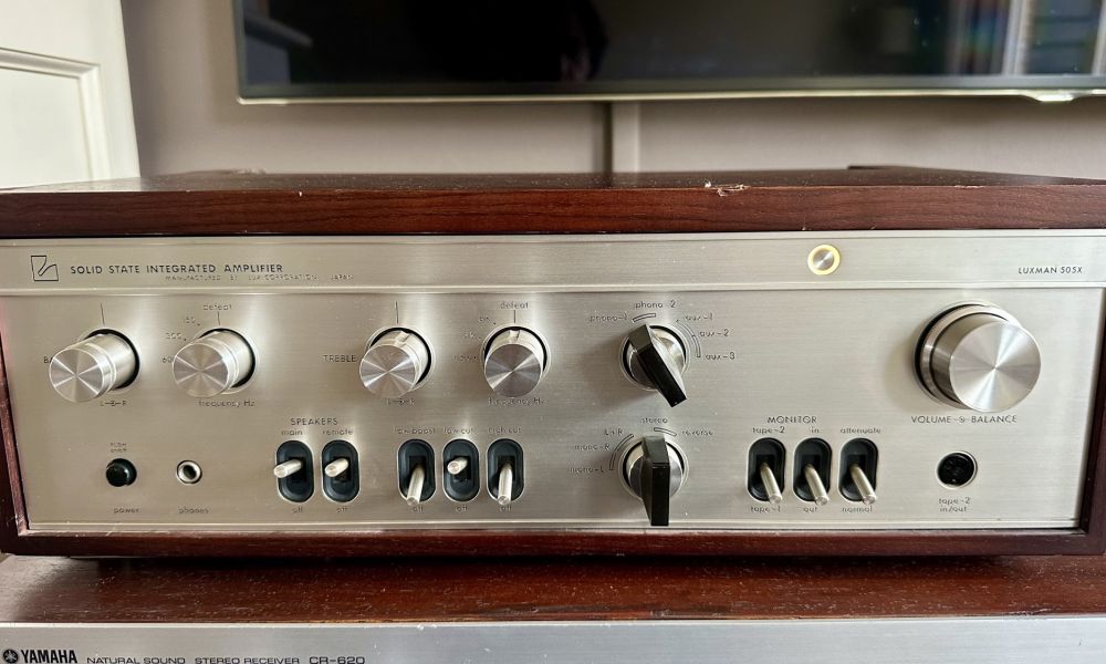 Luxman SQ 505x versterker 