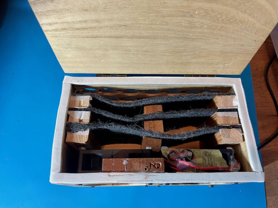 Koolstoffilter in de geurprinter