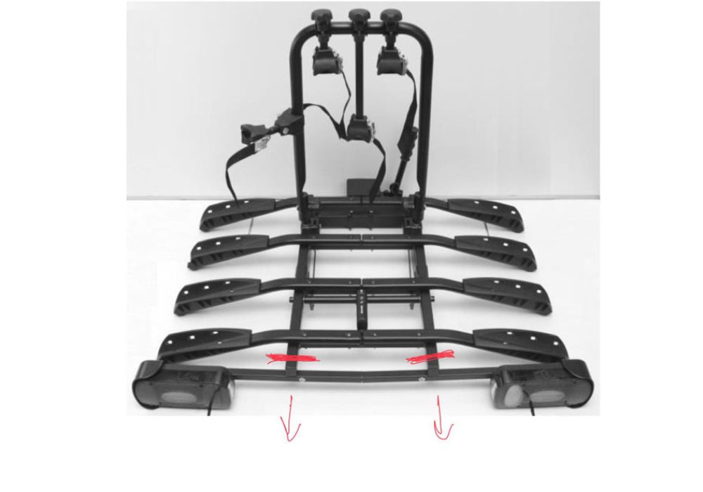 Advies aanpassing fietsendrager voor vervoer van Trike