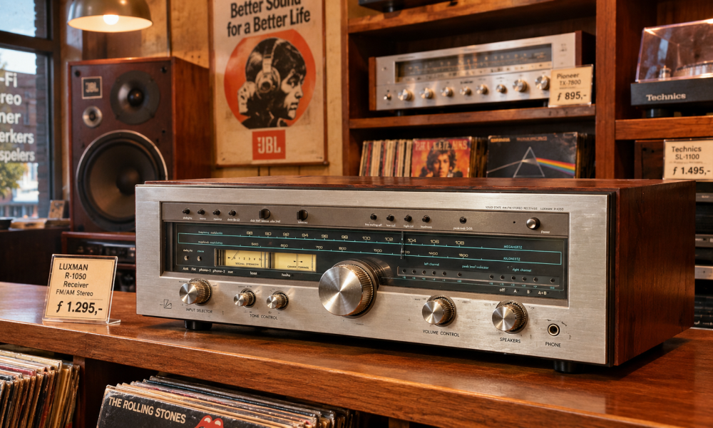 Luxman R -1050 receiver gerepareerd