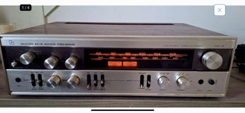 Luxman R 800 RECEIVER  open ter reparatie