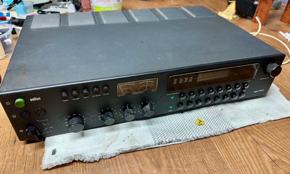 Braun receiver type Regie 550