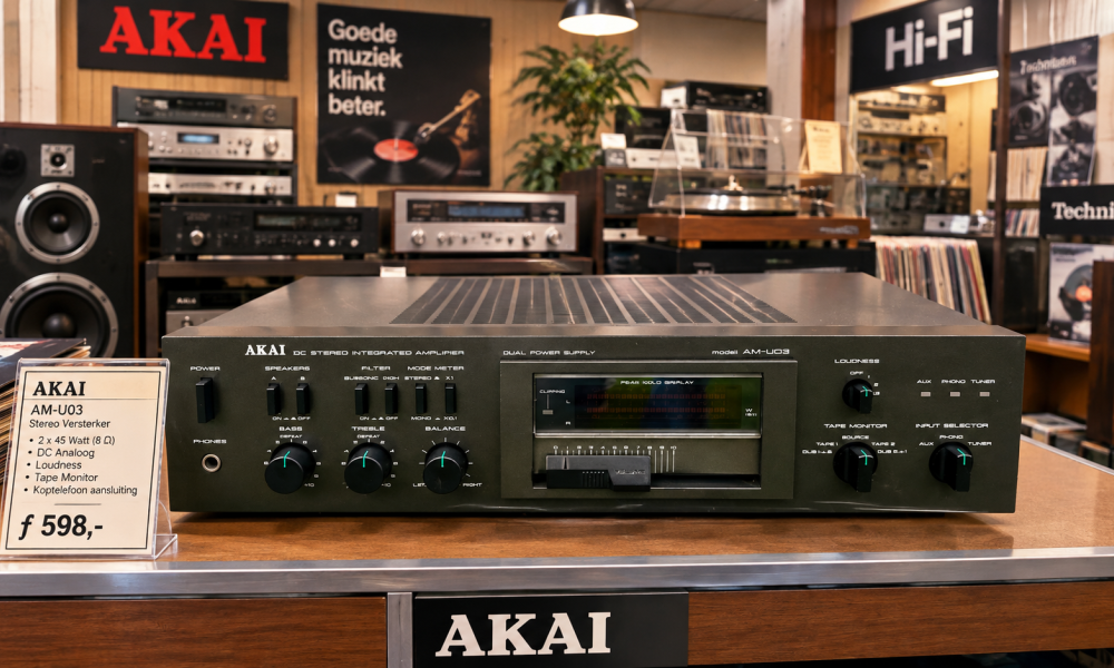 Akai AM-U030 versterker reparatie en onderhoud