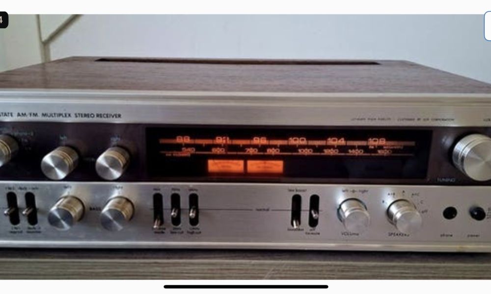 Luxman R 800 receiver voorkant