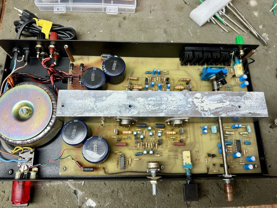 Musical Fidelity A1 open ter reparatie