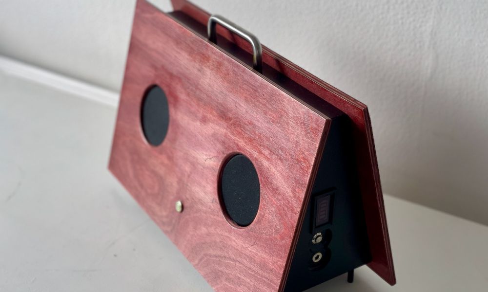 Aktetas ontwerp bluetooth luidspreker