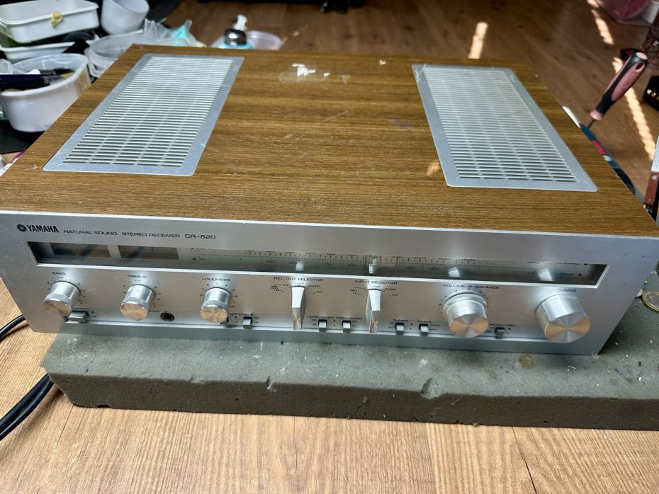 Yamaha CR-620 recap en service