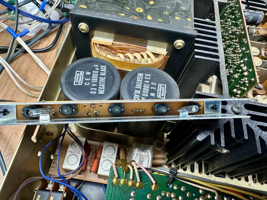 VU meter verlichting aanpassen naar COB led