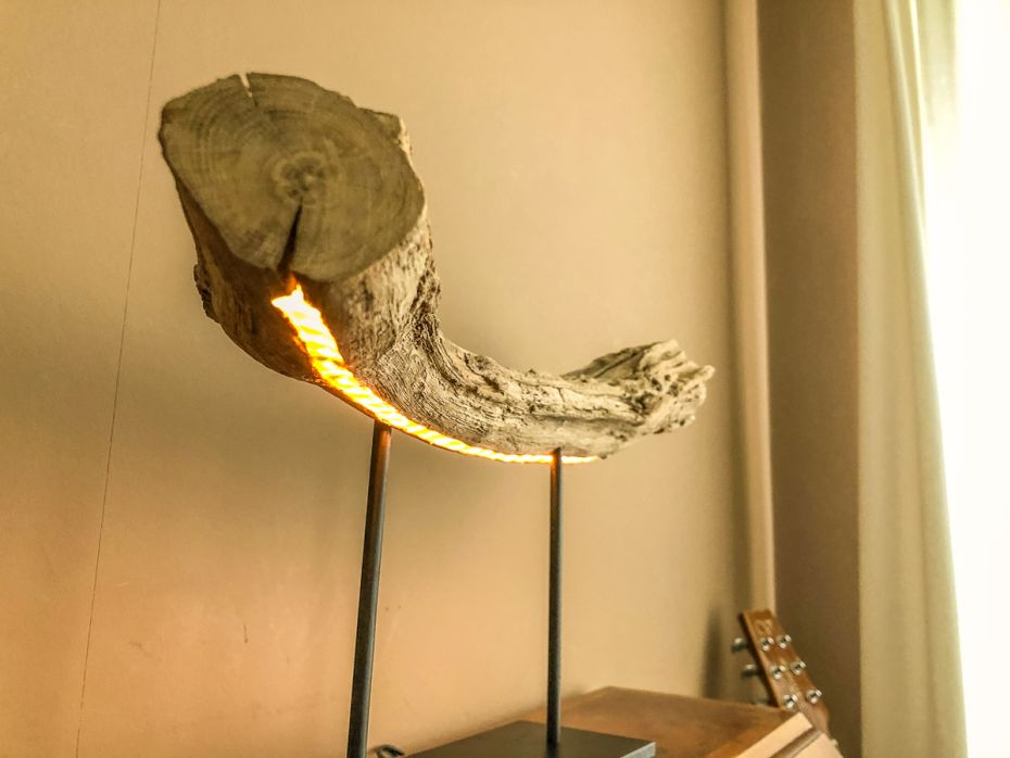 Ledstrip in oude stronk