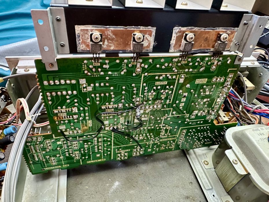 Sony TA-F4A versterker printplaat