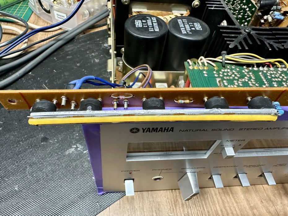 COB led voor Yamaha CA-1010 versterker 