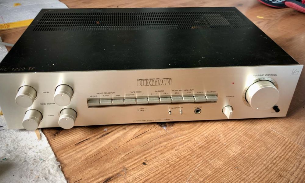 Luxman L-3 versterker gerepareerd