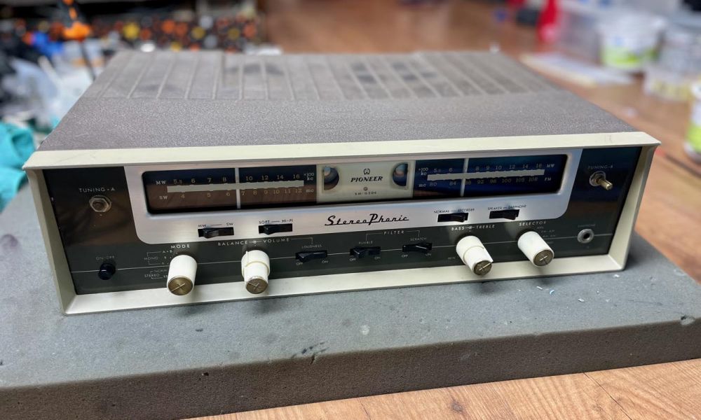 Pioneer buizen receiver