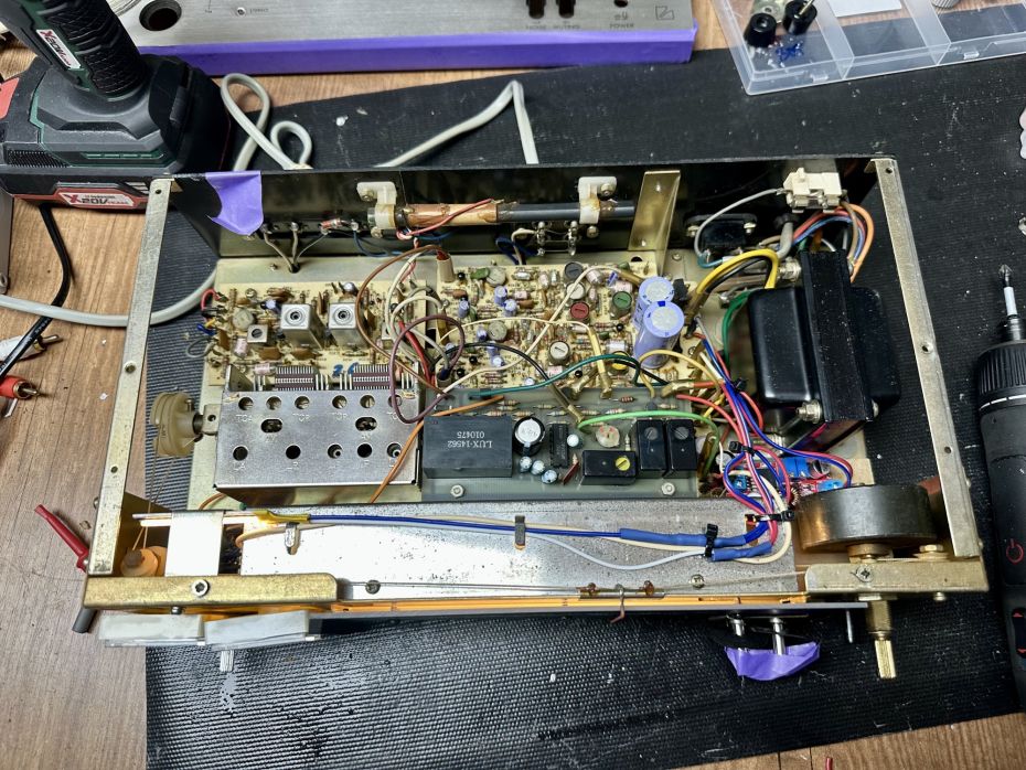 Luxman SQ 700X transistor defect
