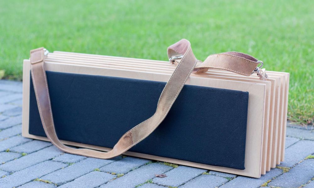 BT speaker hout in lagen