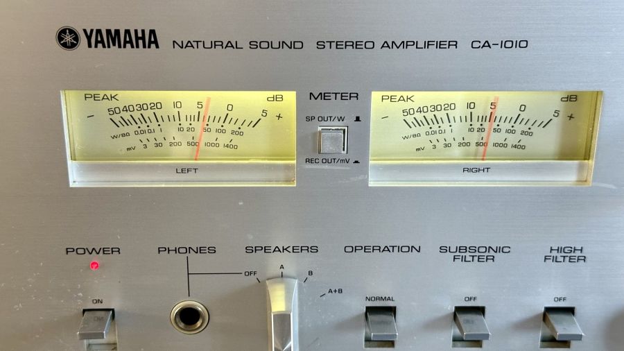 VU verlichting voor Yamaha CA-1010 versterker